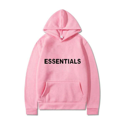 Pink Essential Hoodie - Essetial