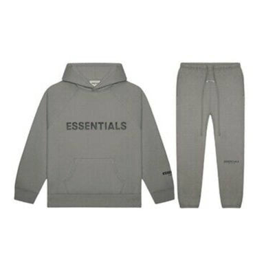 Gray Essentials Tracksuit - Essetial