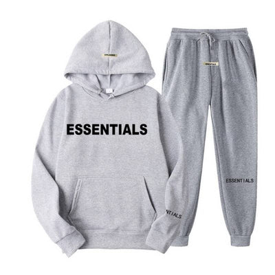 Grey Essentials Tracksuit - Essetial