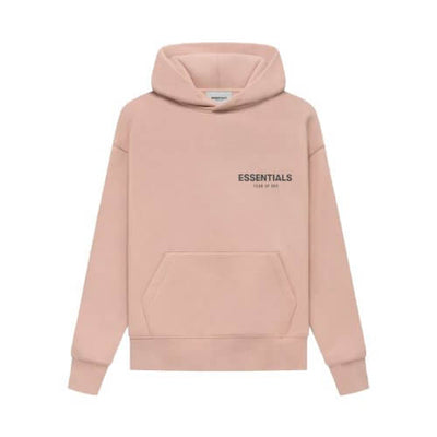 Fear Of God Essentials Pink Hoodie - Essetial