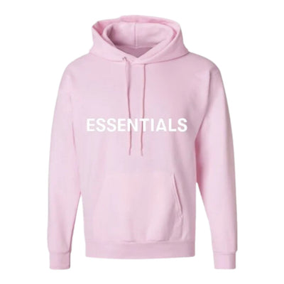 Light Pink Essentials Hoodie - Essetial